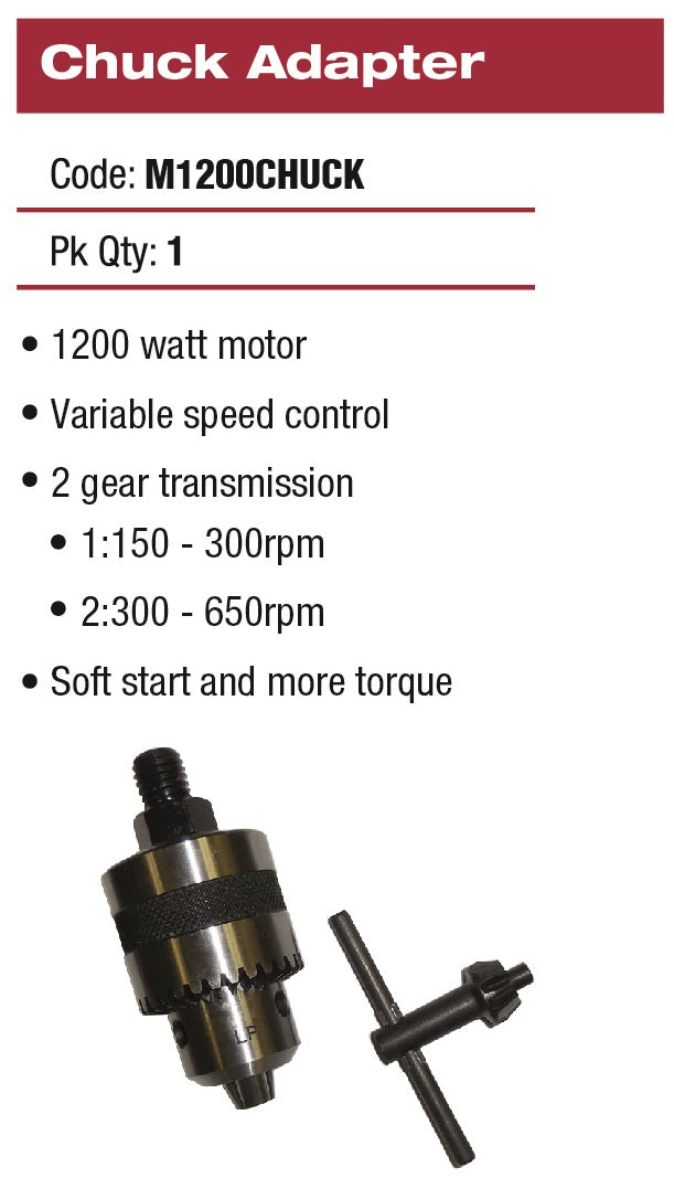 Chuck Adapter for M1200