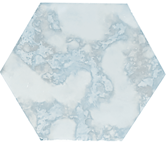 Classic Mirror Vintage 6" Hex