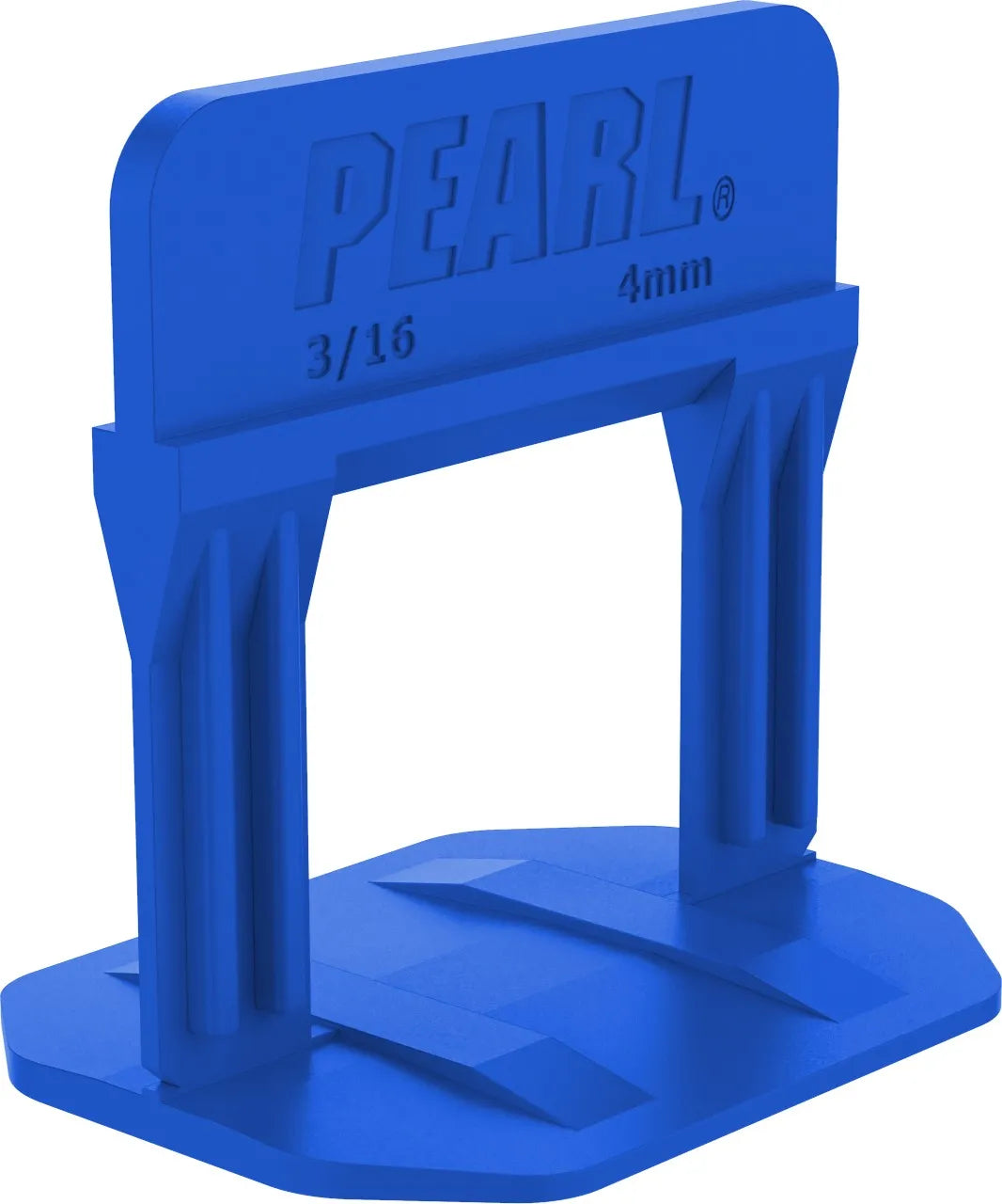 Blue plastic tool with 'Pearl' branding on a white background