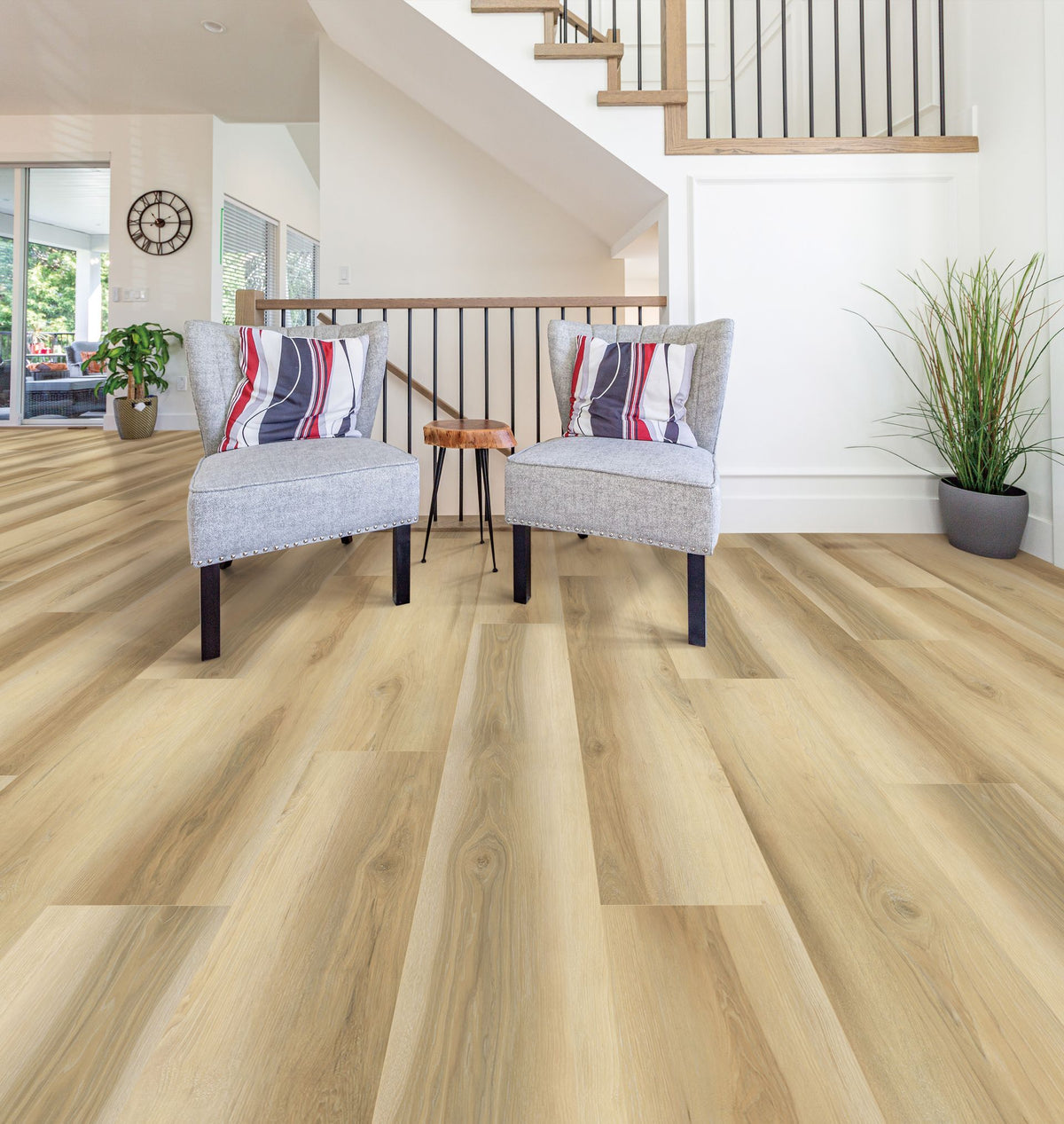 Coastal Hickory 9x60 room scene