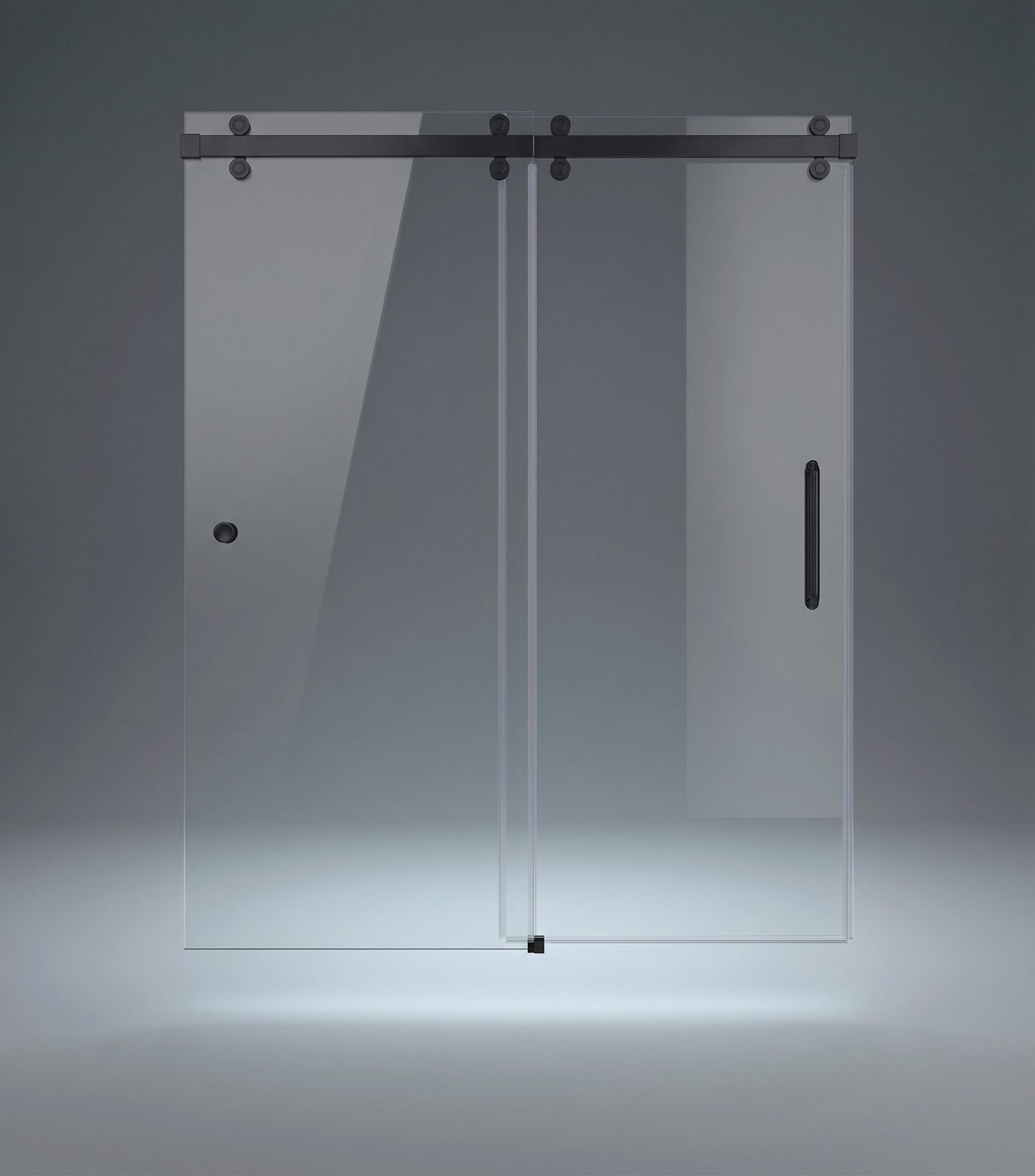 Copper & Matte Black Double Slider 3/8" x 58" x 72"