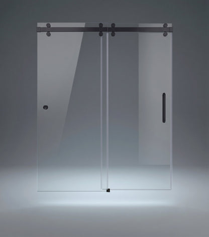 Copper & Matte Black Double Slider 3/8" x 58" x 72"