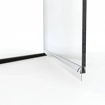 Corner Shower, Right Door 23" x 25" x 80"