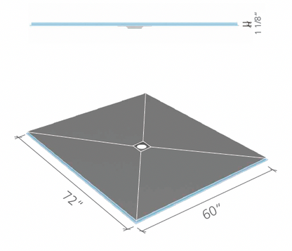 Curbless Pan 5x6