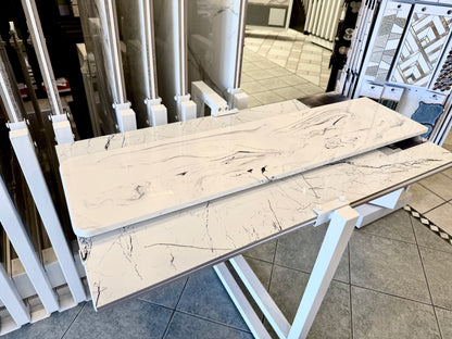 Sill Black on White 12x48