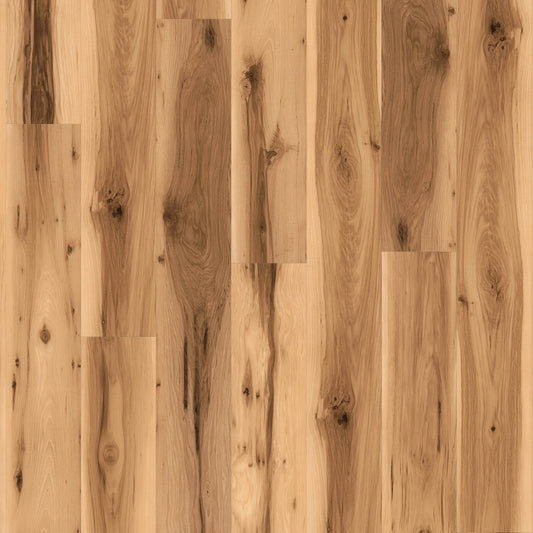 Close-up of a wooden floor with visible grain and texture