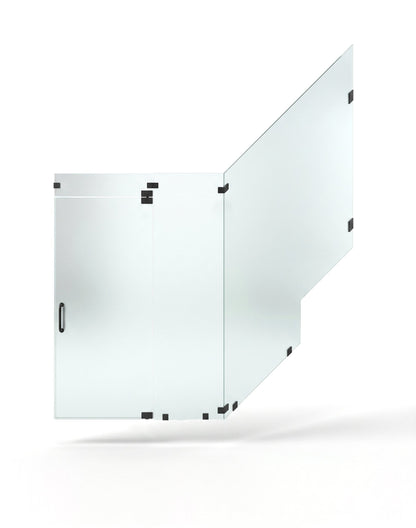Silk Door & Panel With Return 55-3/16"x59-1/4"x80"