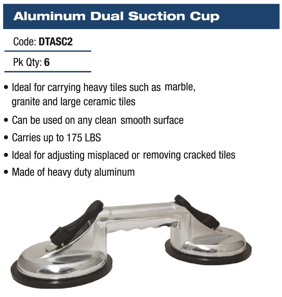 Dual Aluminum Suction Cup