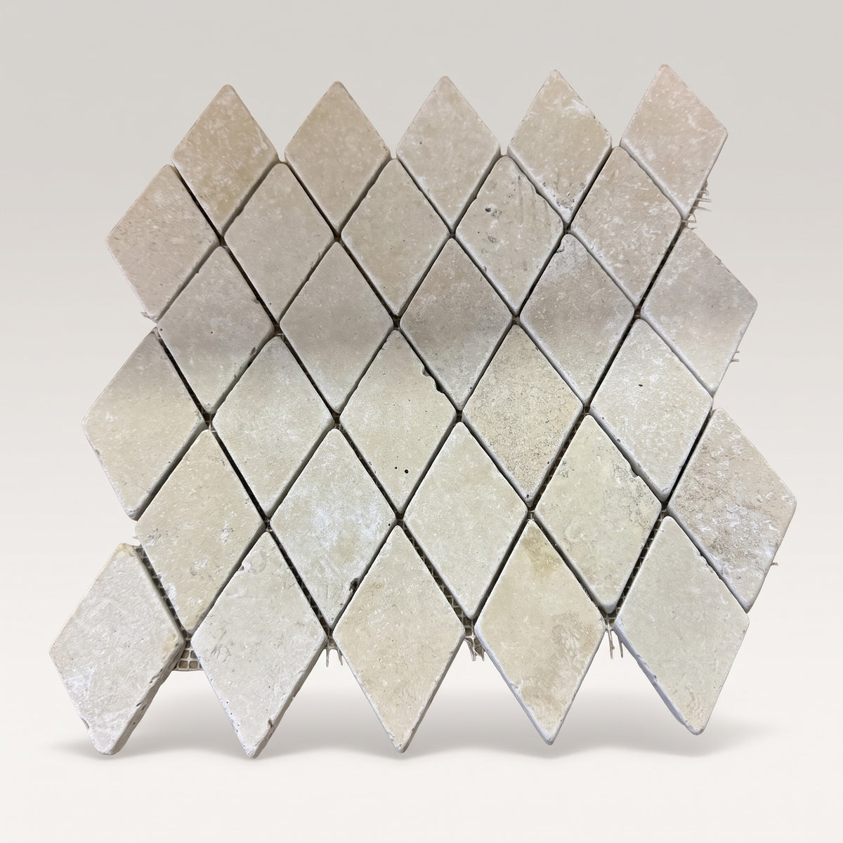 Durango Harlequin 12x12 Honed marble mosaic sheet