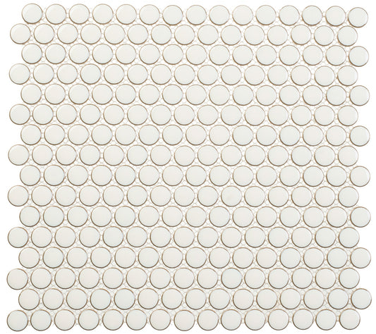 Effortless Relaxation 3/4" Penny Round Mosaic