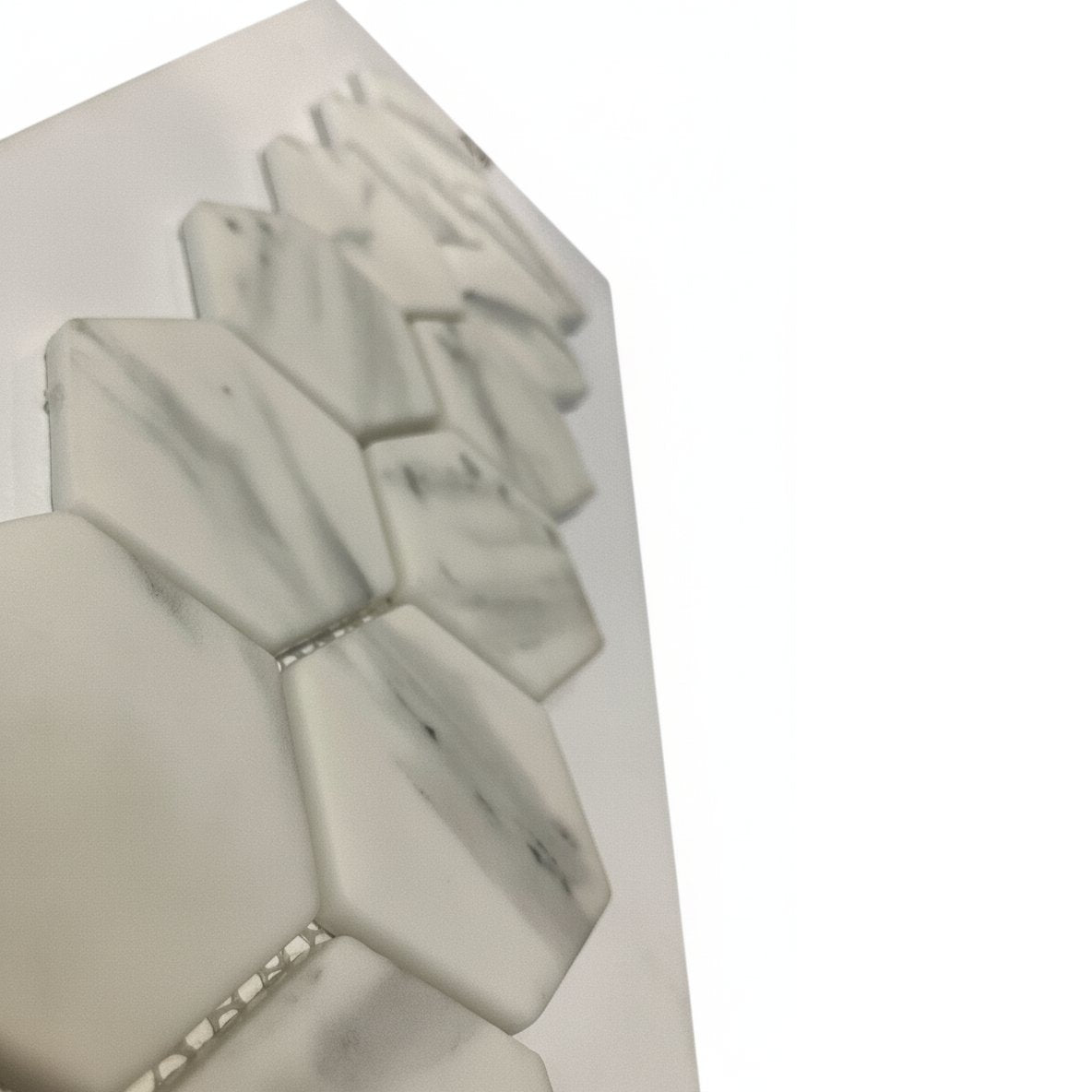 Egyptian Ivory Hexagon 2x2