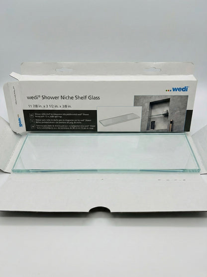 Wedi Recessed Glass Shelf for Shower Niche
