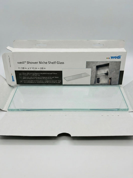 Wedi Recessed Glass Shelf for Shower Niche