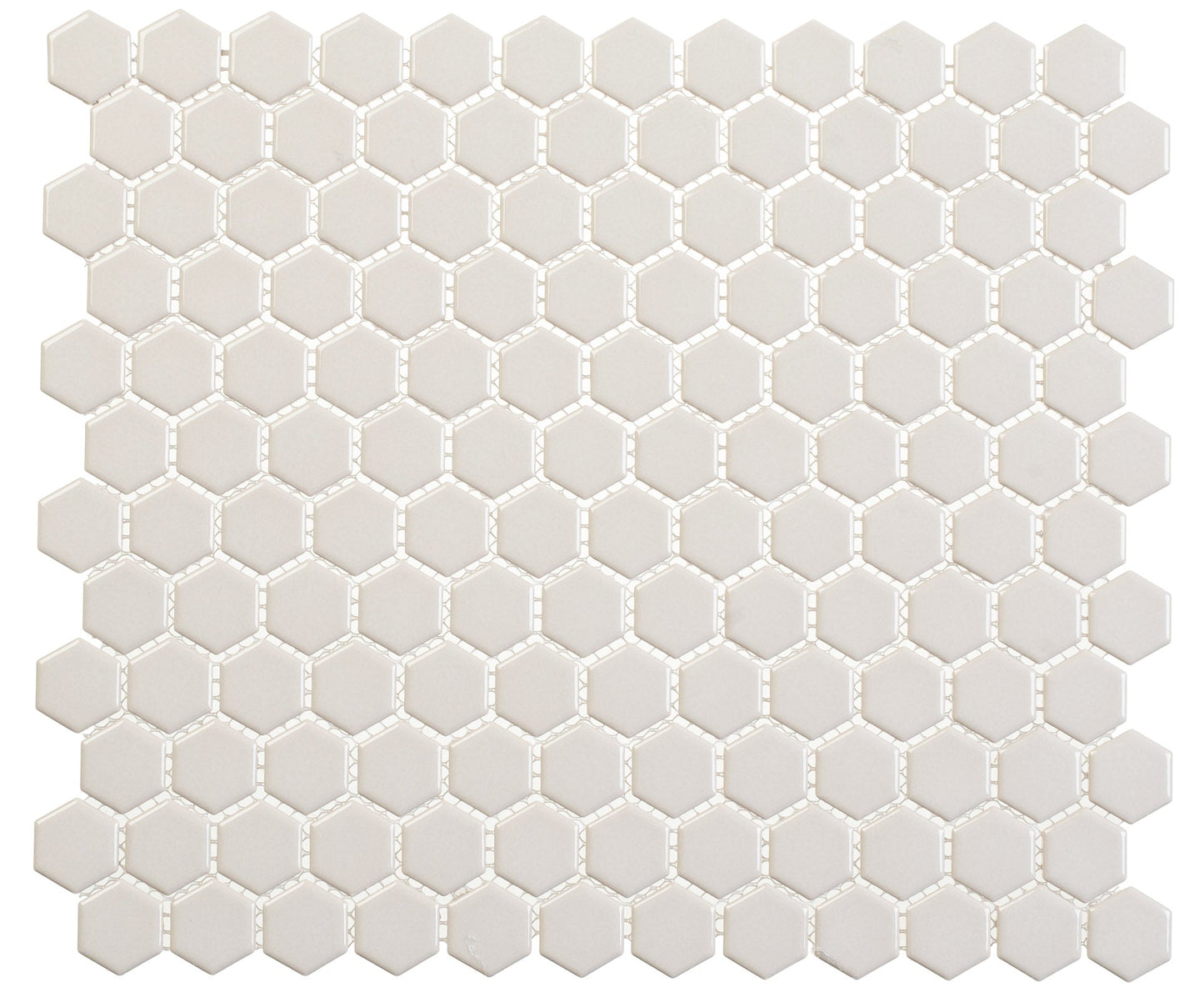 Freedom Avenue Empire Place 3/4" Hexagon Glossy Mosaic