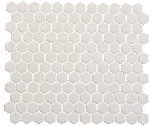 Freedom Avenue Empire Place 3/4" Hexagon Glossy Mosaic