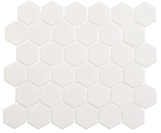 Freedom Avenue Pillar Shine 2" Hexagon Glossy Mosaic