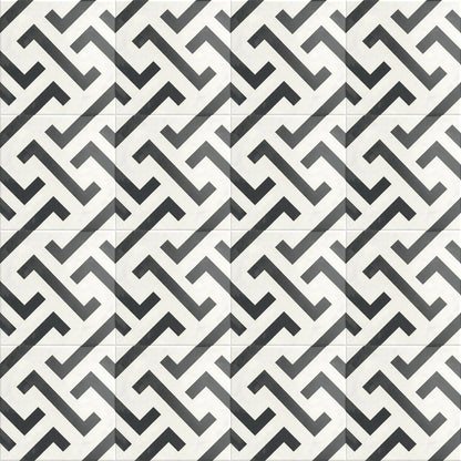 Florencial Torciano Maze 8x8 Porcelain Tile