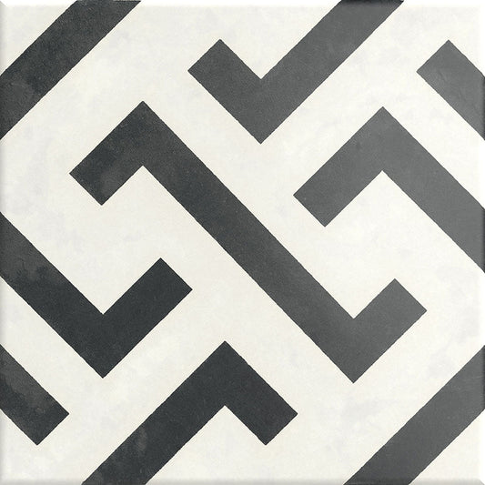 Florencial Torciano Maze 8x8 Porcelain Tile