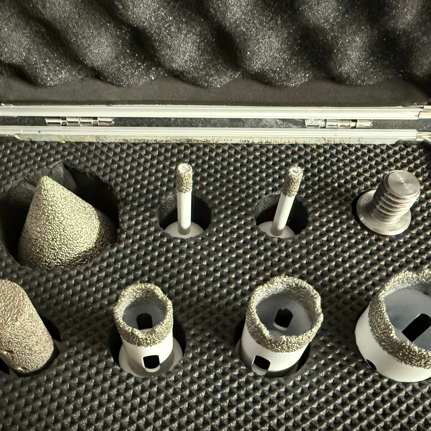Fast Diamond Set 1-3/8", 1", 3/4", 1/4", 2" Bevel Bit, 3/4" Shaping Bit
