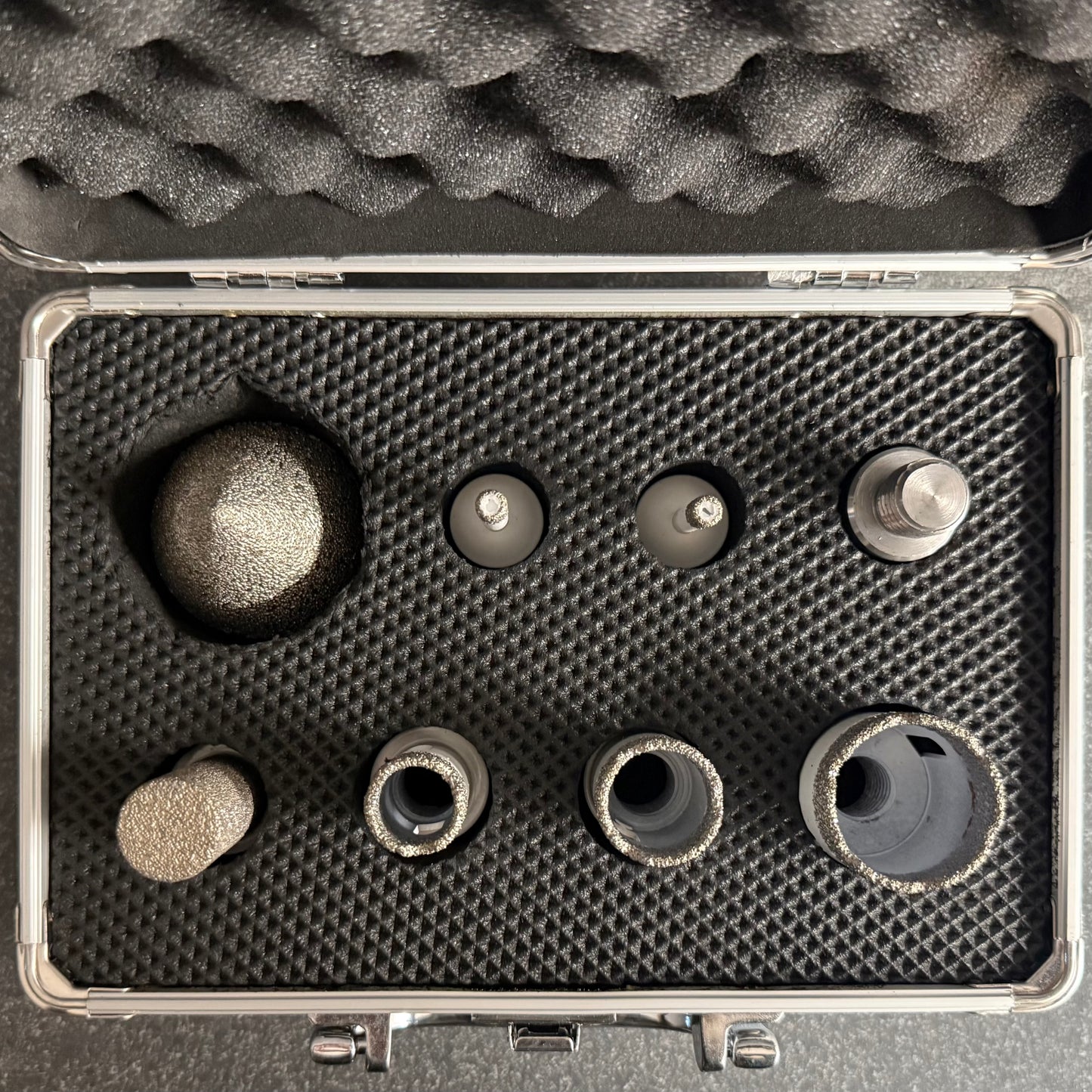 Fast Diamond Set 1-3/8", 1", 3/4", 1/4", 2" Bevel Bit, 3/4" Shaping Bit