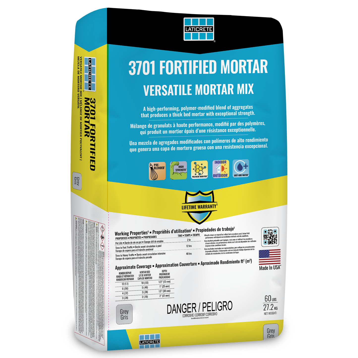 Fortified Mortar Bed