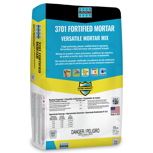 Fortified Mortar Bed