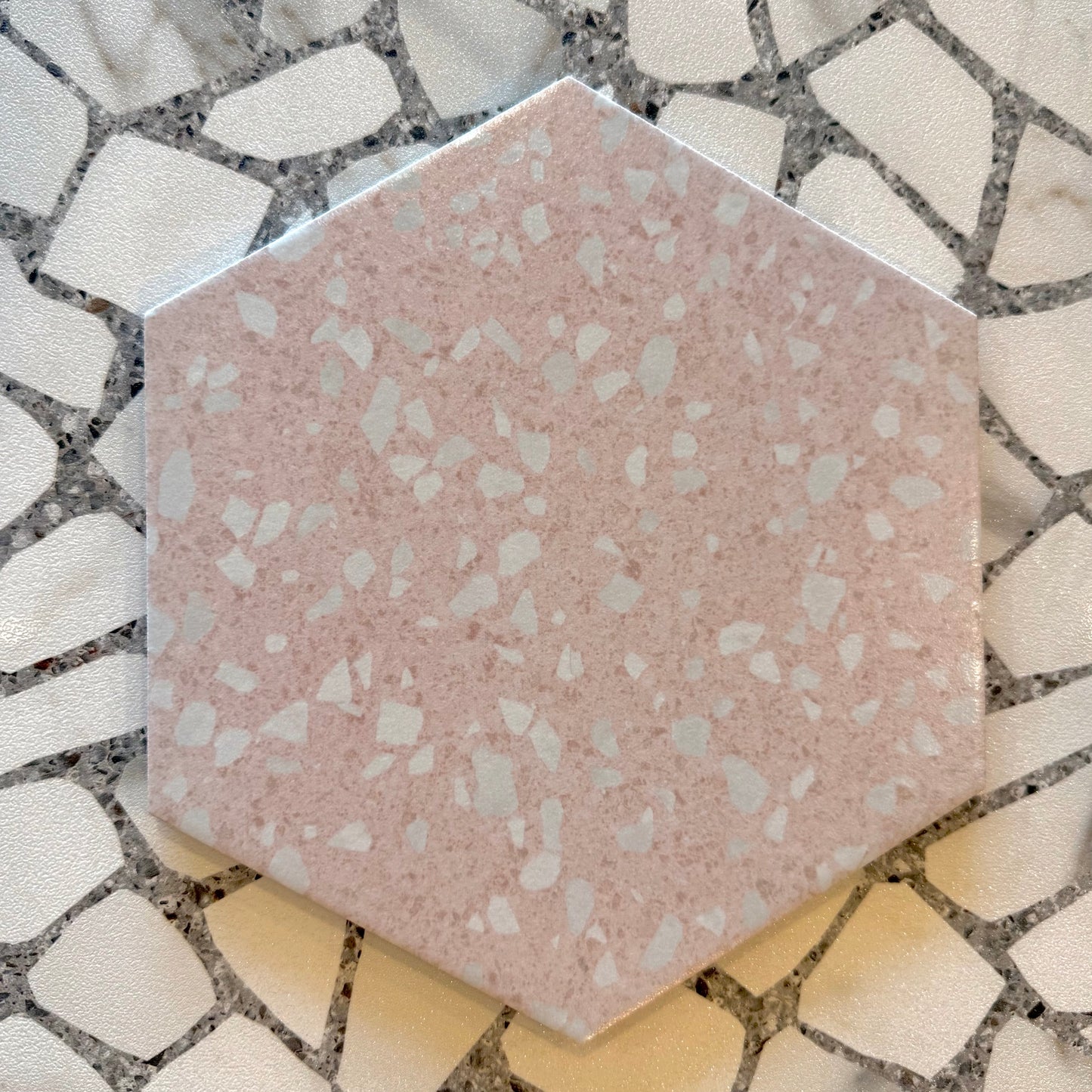 Pink Hex 8-5/8x9-7/8