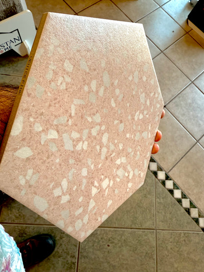 Pink Hex 8-5/8x9-7/8