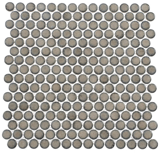 Greenwich Downtown Fervor 3/4" Penny Round Mosaic