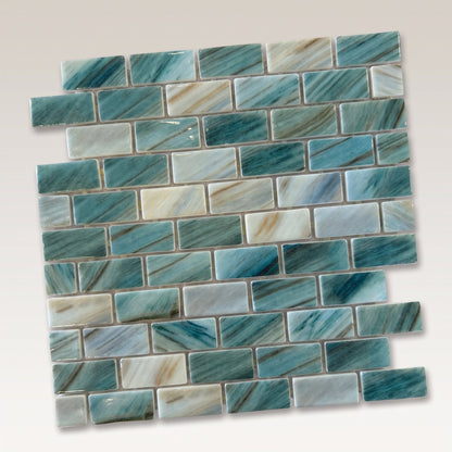 Amalfi Brick 1x2 Glossy