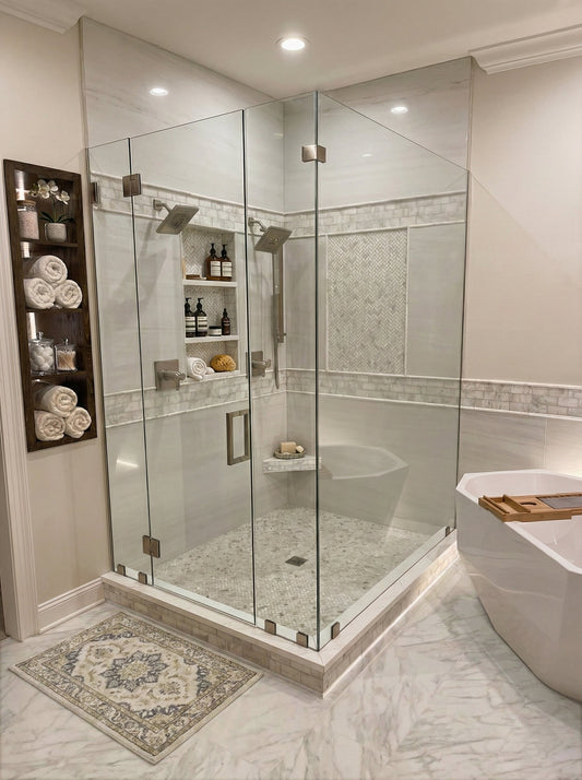 Glass Shower Enclosure 51"x61"