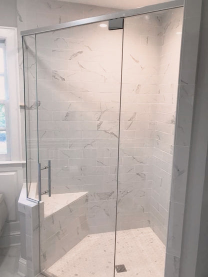 Glass Shower Enclosure 85"x76"