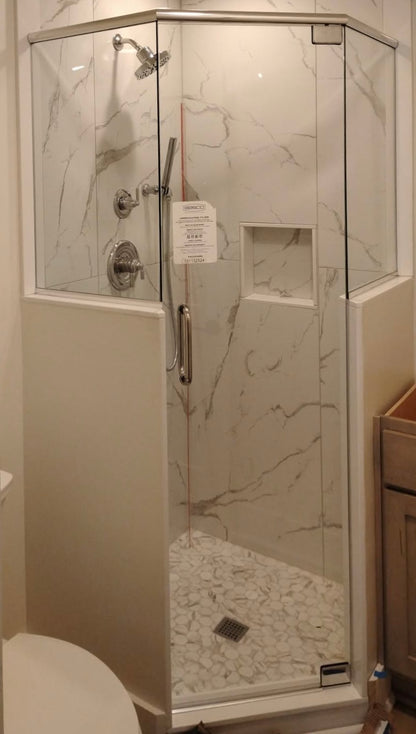 Glass Shower Neo Angle 60"x78"