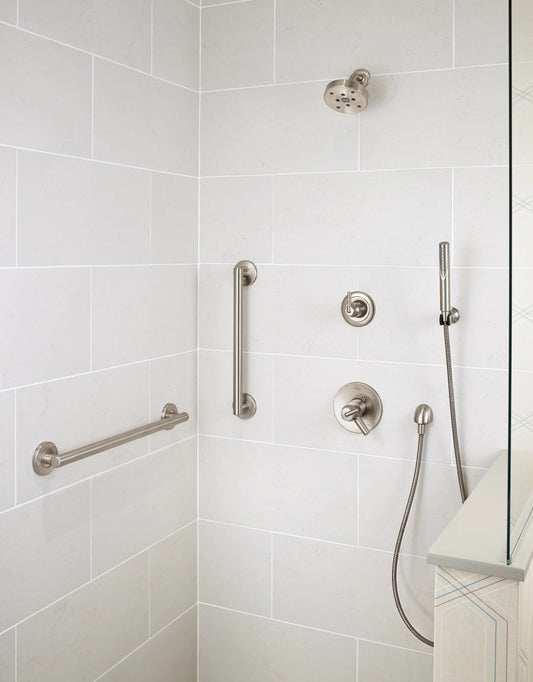 Grab Bar Brushed Nickel 24"