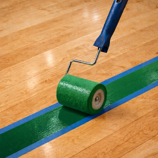 Green Game Line Paint