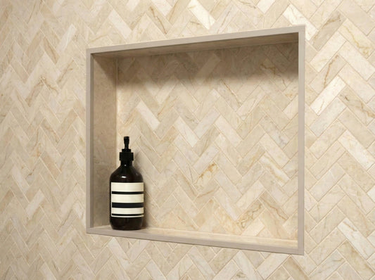Greige Square Edge 3/8" 8ft 2in
