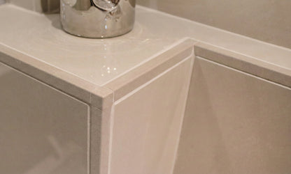Greige Square Edge 3/8" 8ft 2in