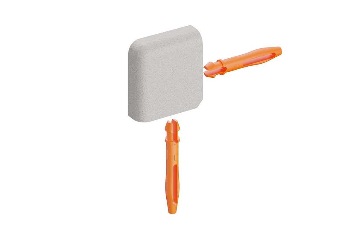 Greige Trim 3/8" outside corner