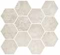 Grey 4” Hex