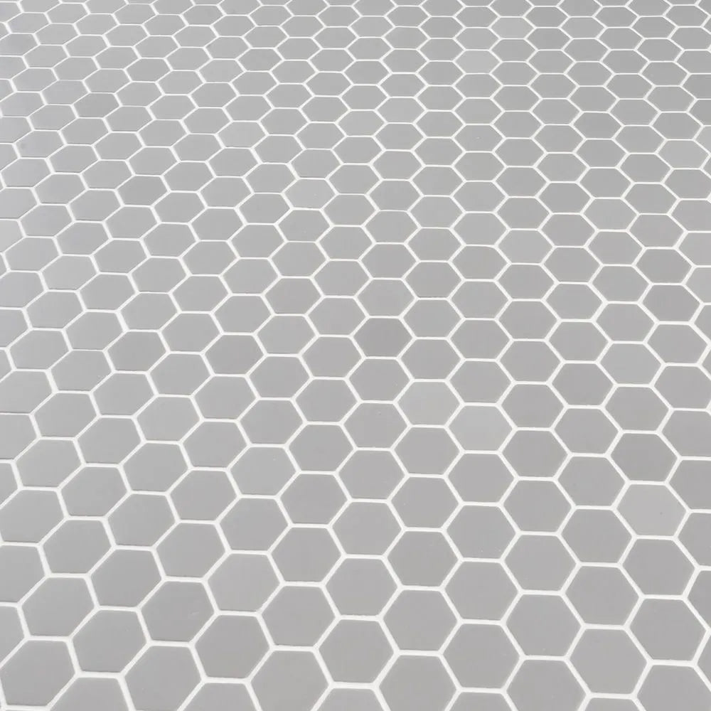 Grey Hexagon 1x1
