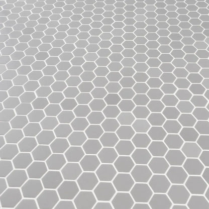 Grey Hexagon 1x1