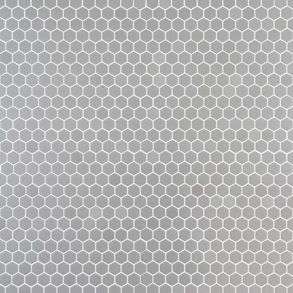 Grey Hexagon 1x1