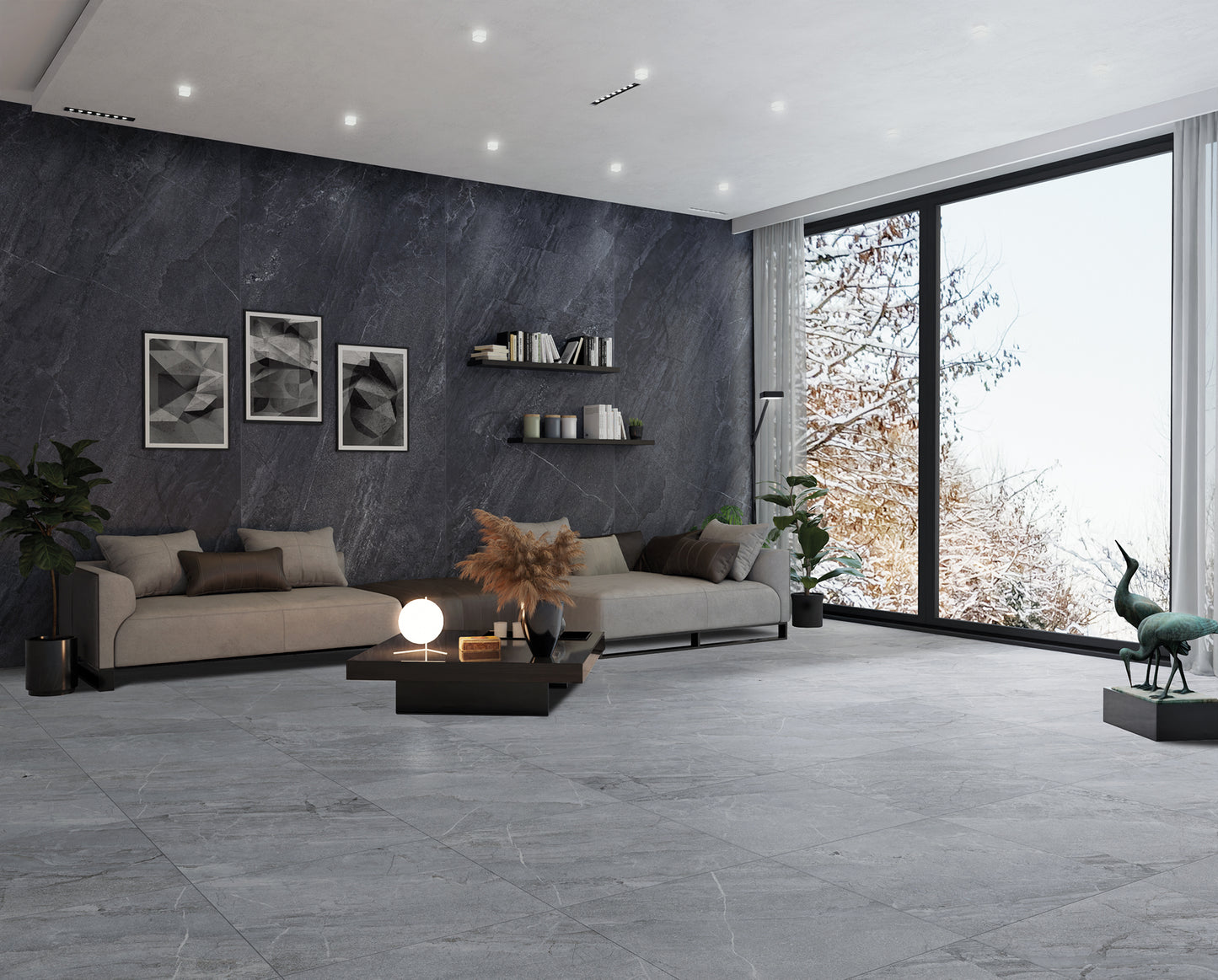 Grey Paver 24x24 Grip / Sanded