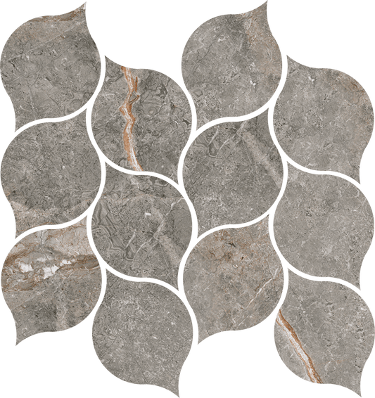 Gris Leaf 3x4 Matte