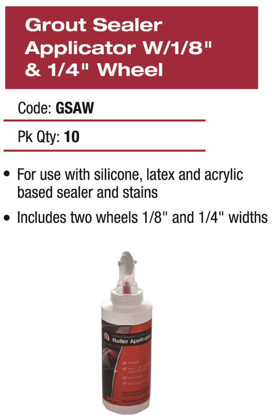 Grout Sealer Applicator Roller