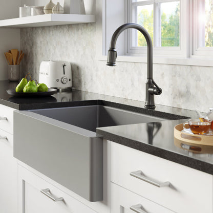 Gunmetal Grey Auburn Faucet 16-1/2"