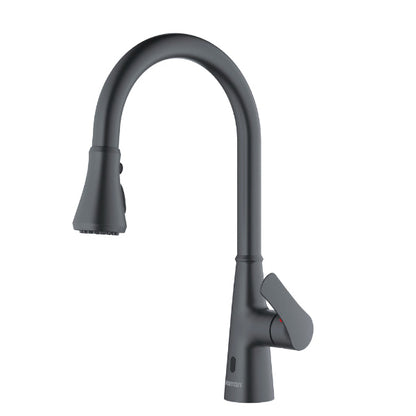 Gunmetal Grey Kadoma Sensor Faucet 16-1/2"