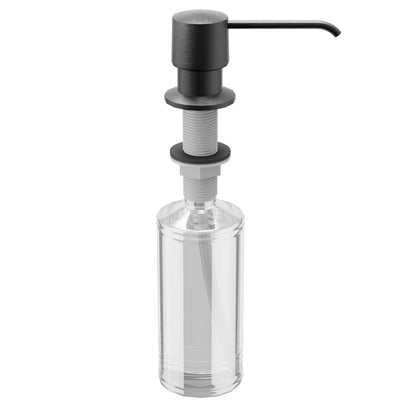 Gunmetal Grey Soap Dispenser 11-1/2"