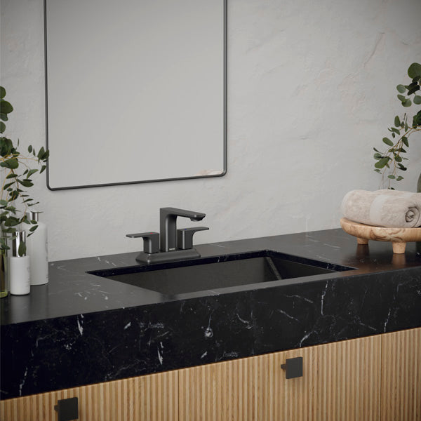 Gunmetal Grey Venda Two Hole Faucet 4-7/8"