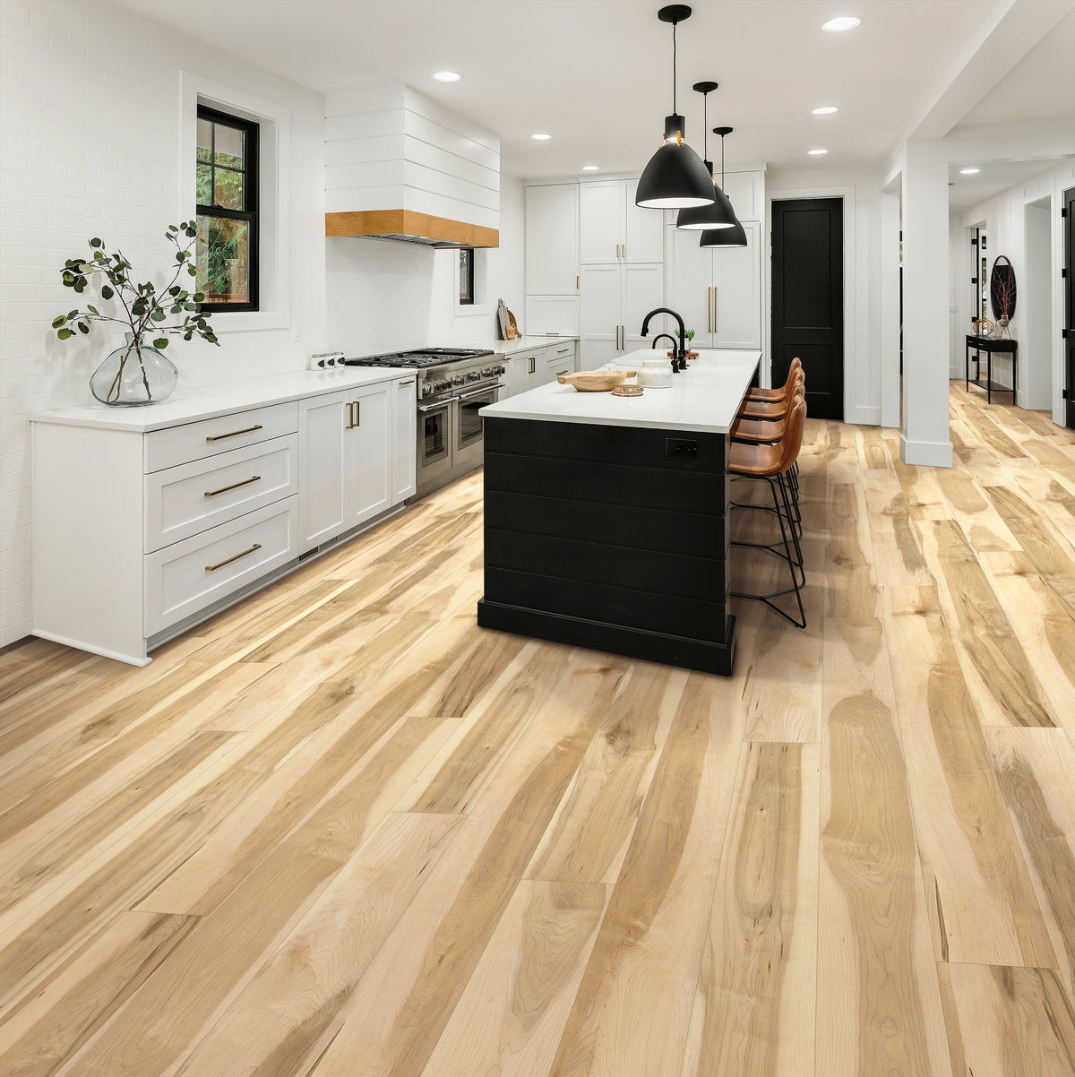 Harvest Hickory 7x48 room scene